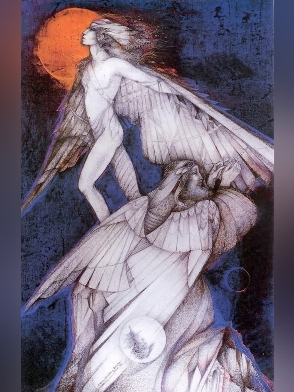 Susan Seddon Boulet - "Icarus and Daedalus" (1982)